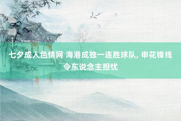 七夕成人色情网 海港成独一连胜球队, 申花锋线令东说念主担忧