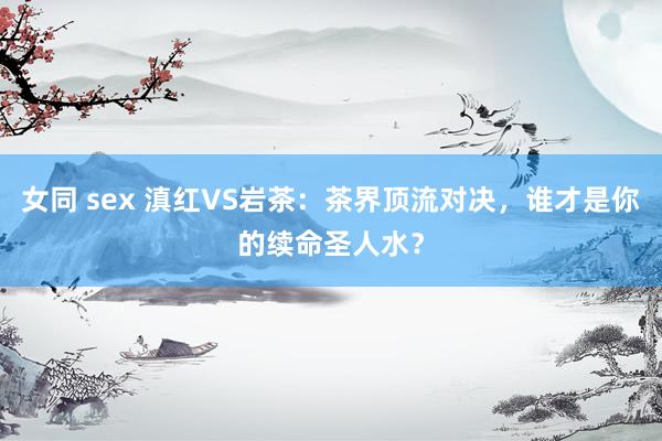 女同 sex 滇红VS岩茶：茶界顶流对决，谁才是你的续命圣人水？